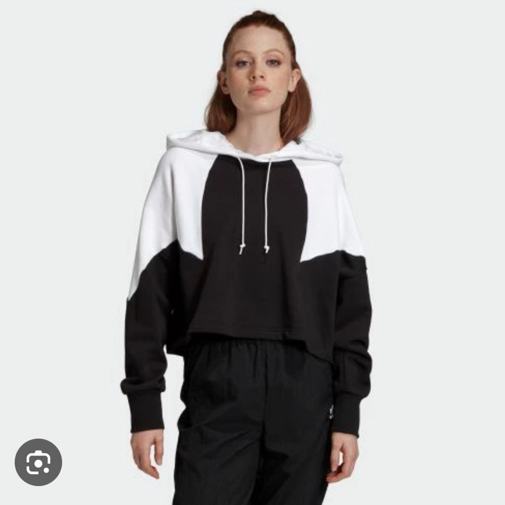 Adidas Monochrome Contrast Hoodie